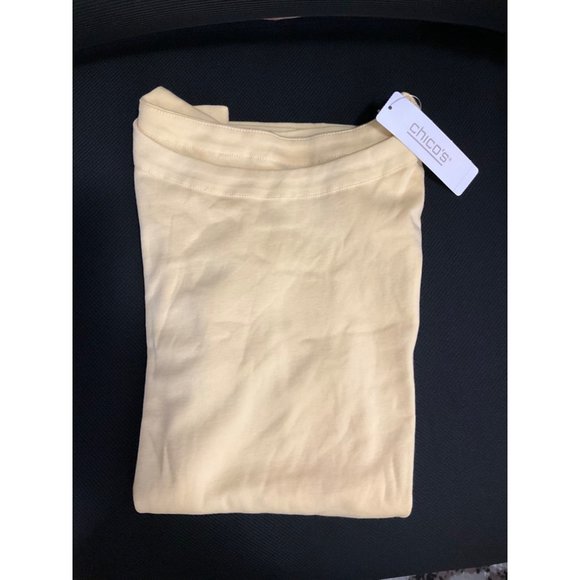 NWT- Chico's Summer Squash Tops - Size: 2 - Picture 5 of 6